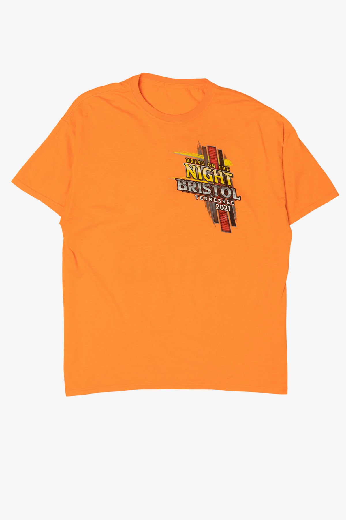Orange "Bring On The Night" Bristol Tennessee T-Shirt (2020s)