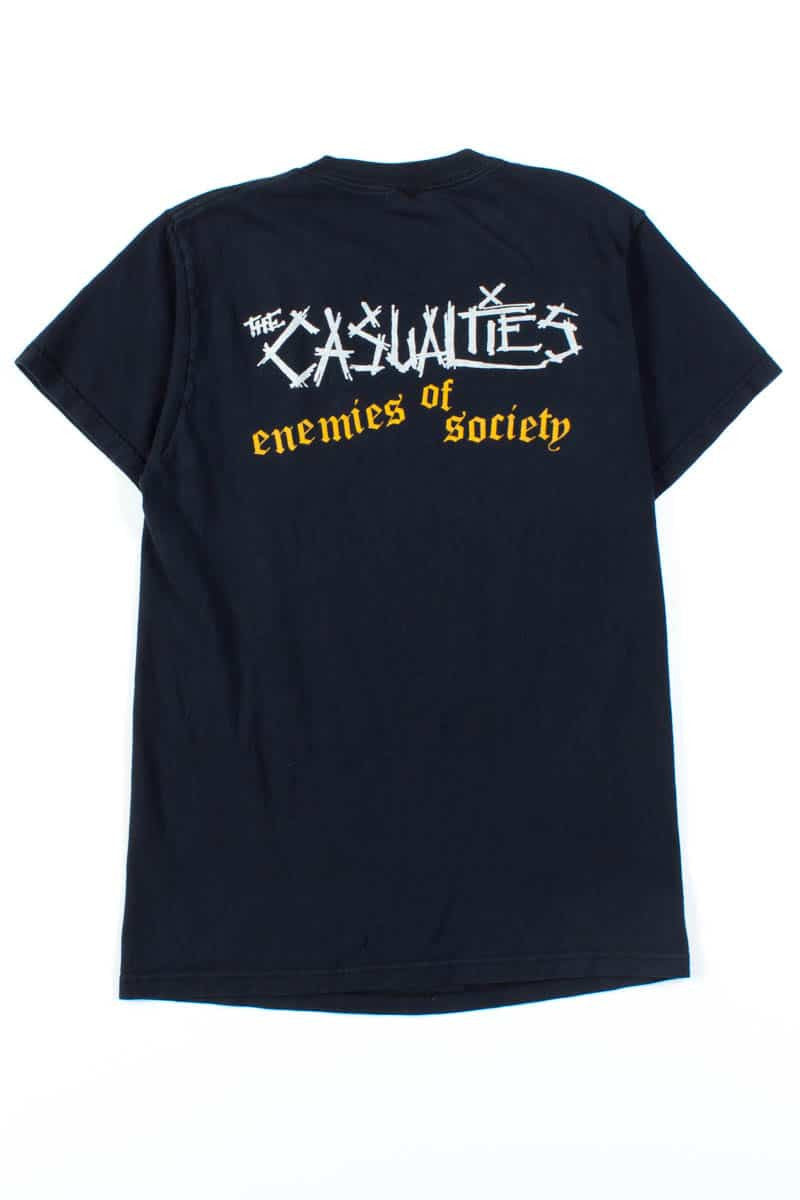The Casualties Enemies of Society T-Shirt