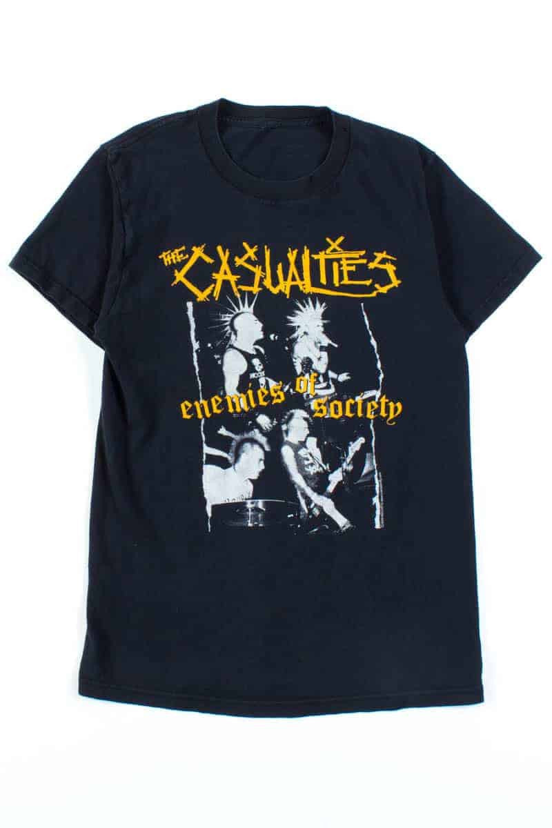 The Casualties Enemies of Society T-Shirt