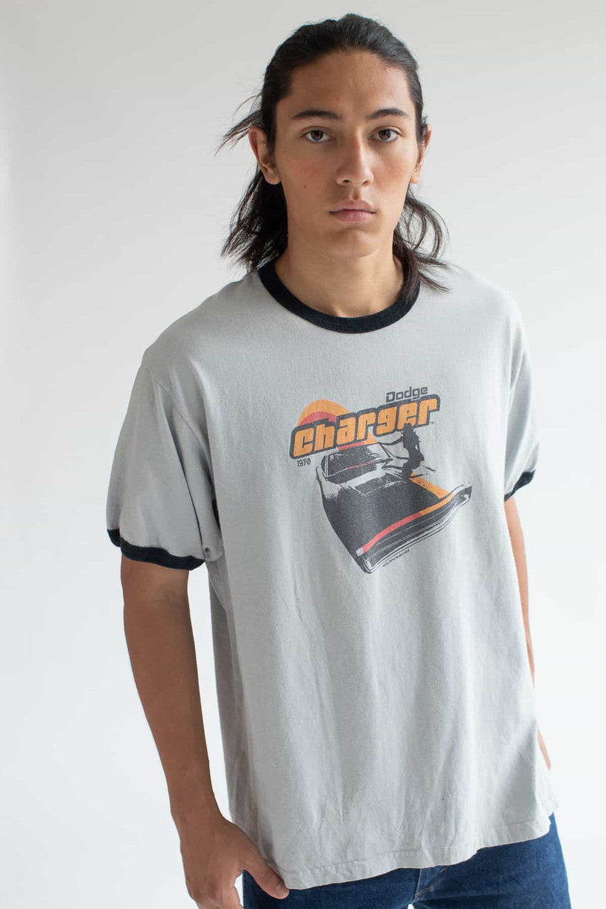 Dodge Charger 1970 Ringer Vintage T-Shirt