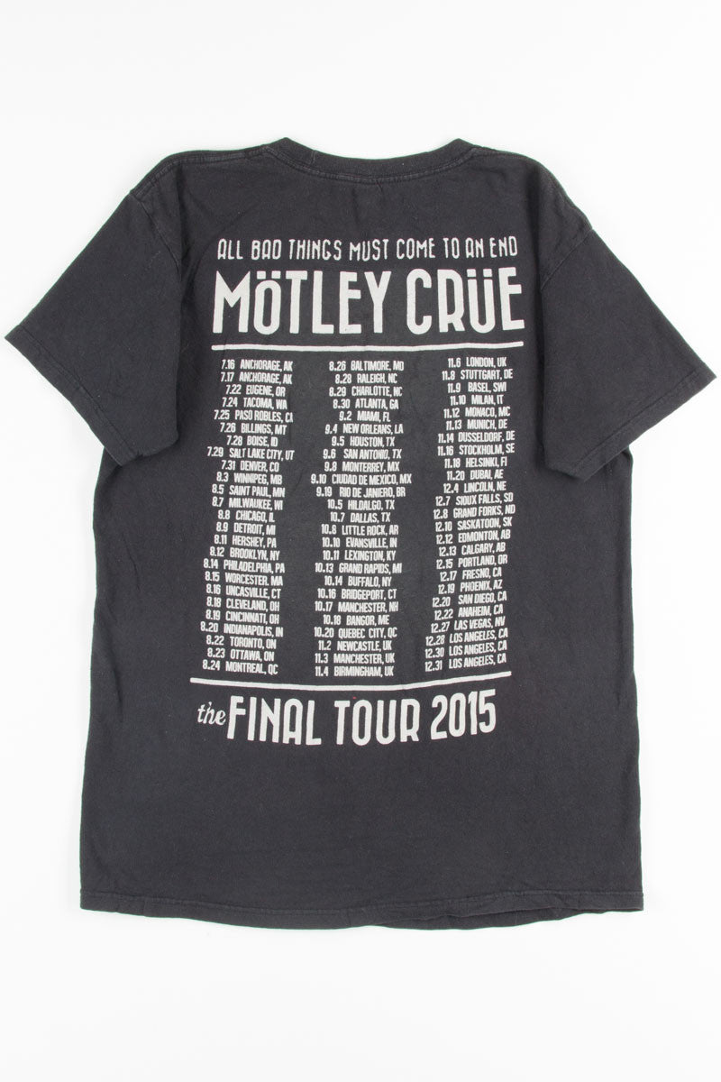 Motley Crue 2015 Tour Tee