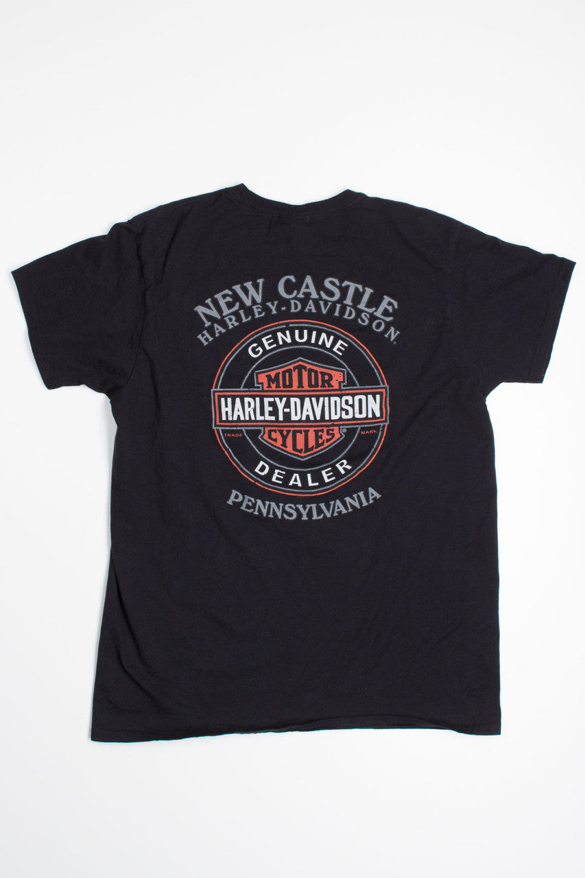 New Castle Harley Davidson Tee
