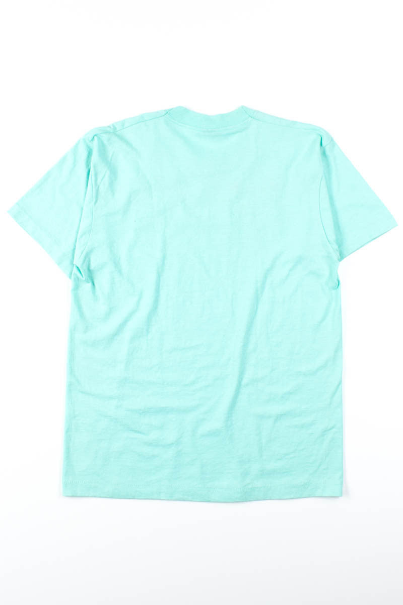Beaded Aquamarine Tee