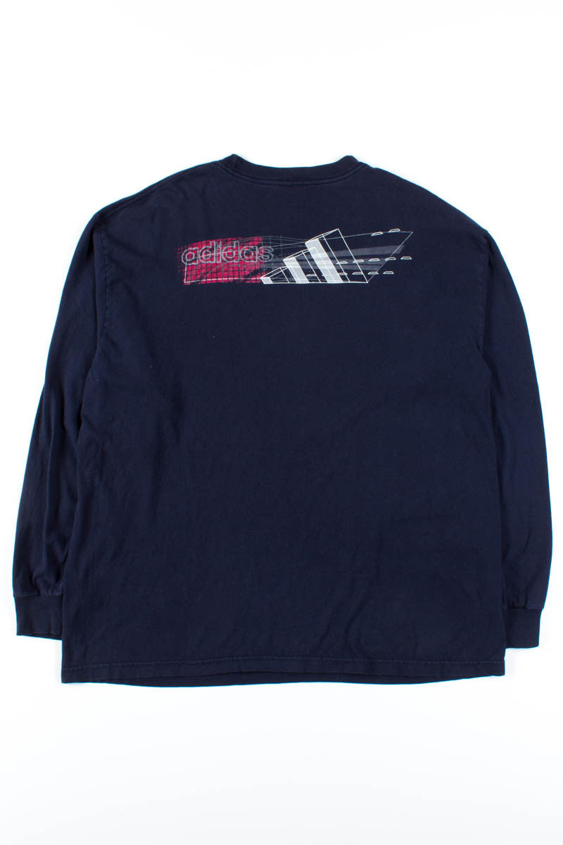 Black Adidas Long Sleeve T-Shirt