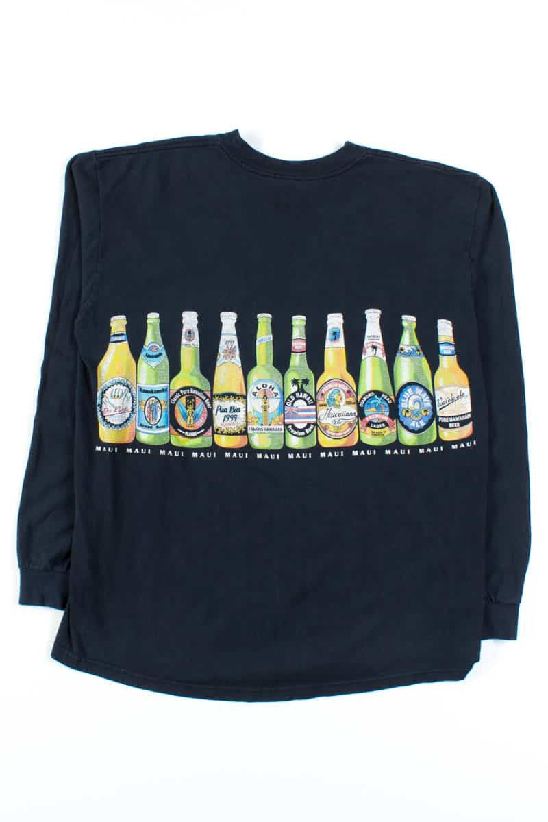 Maui Beer Long Sleeve T-Shirt