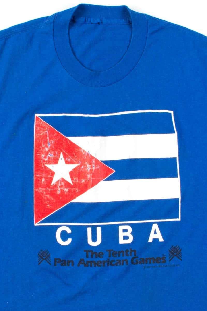 Cuba Pan American Games Vintage T-Shirt
