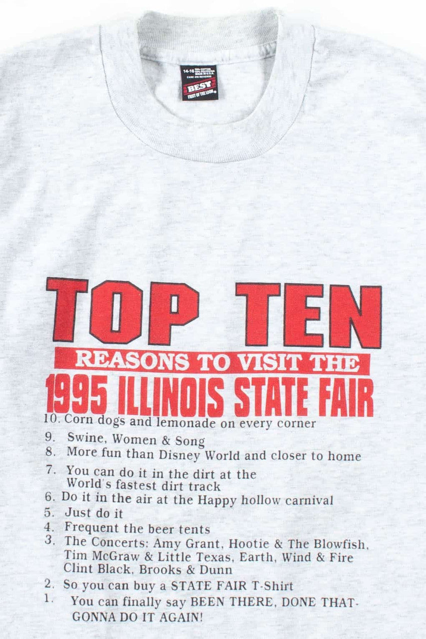 1995 Illinois State Fair T-Shirt