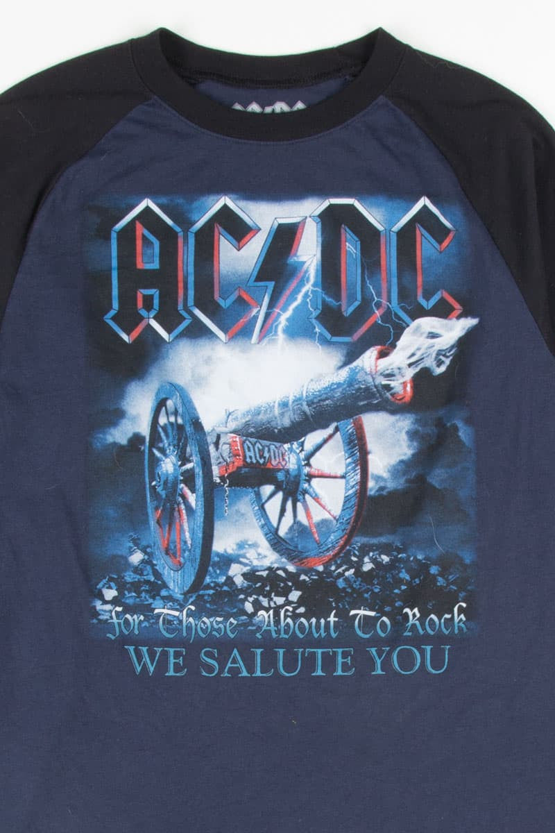 AC/DC We Salute You Baseball T-Shirt