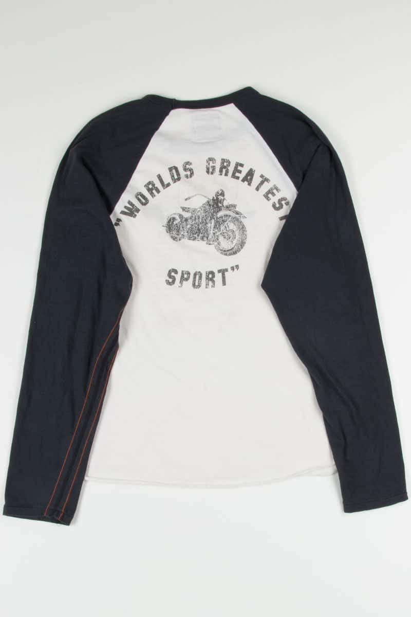 Baseball Style Harley-Davidson T-Shirt