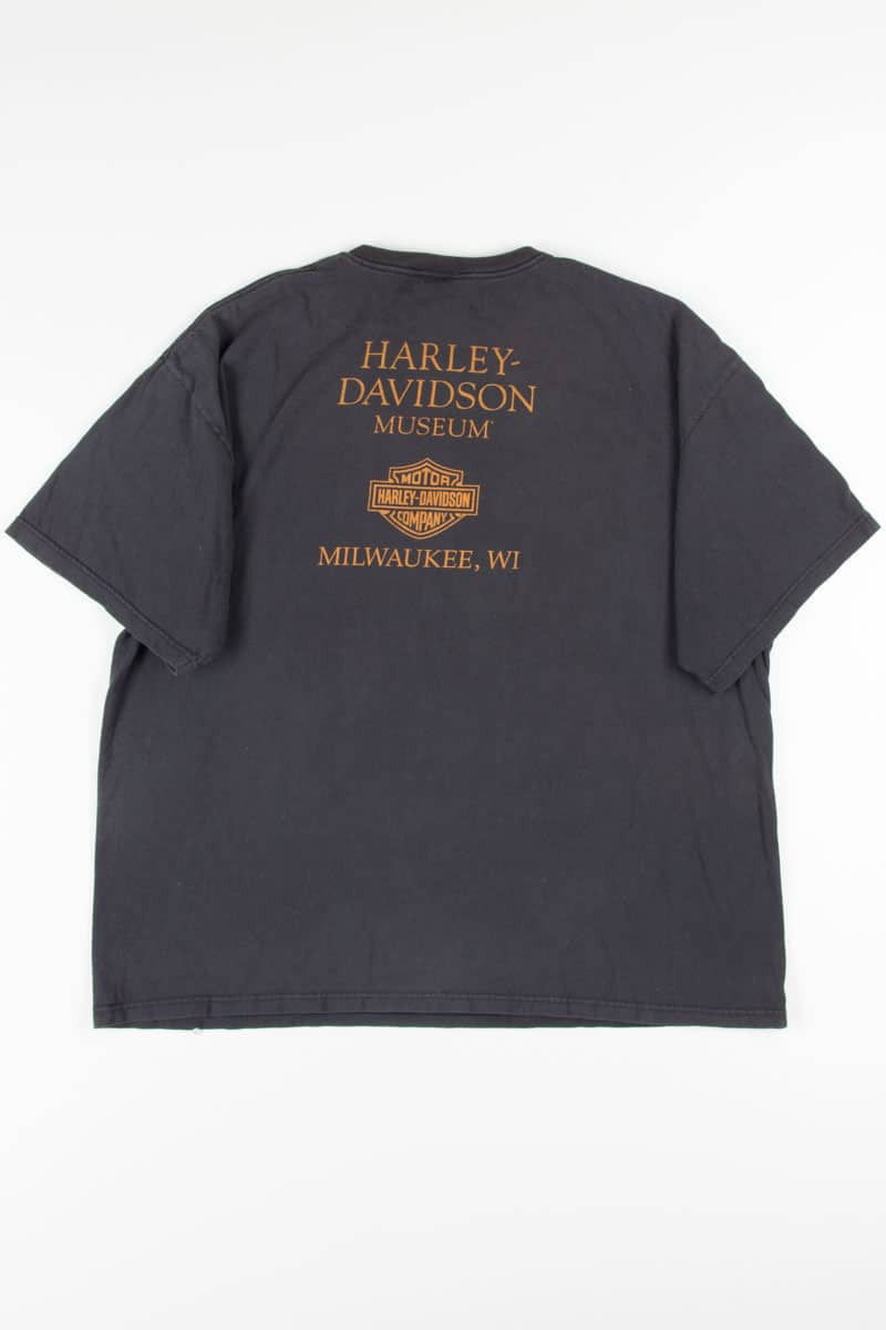 Retro Motorcyclist Harley-Davidson Museum T-Shirt