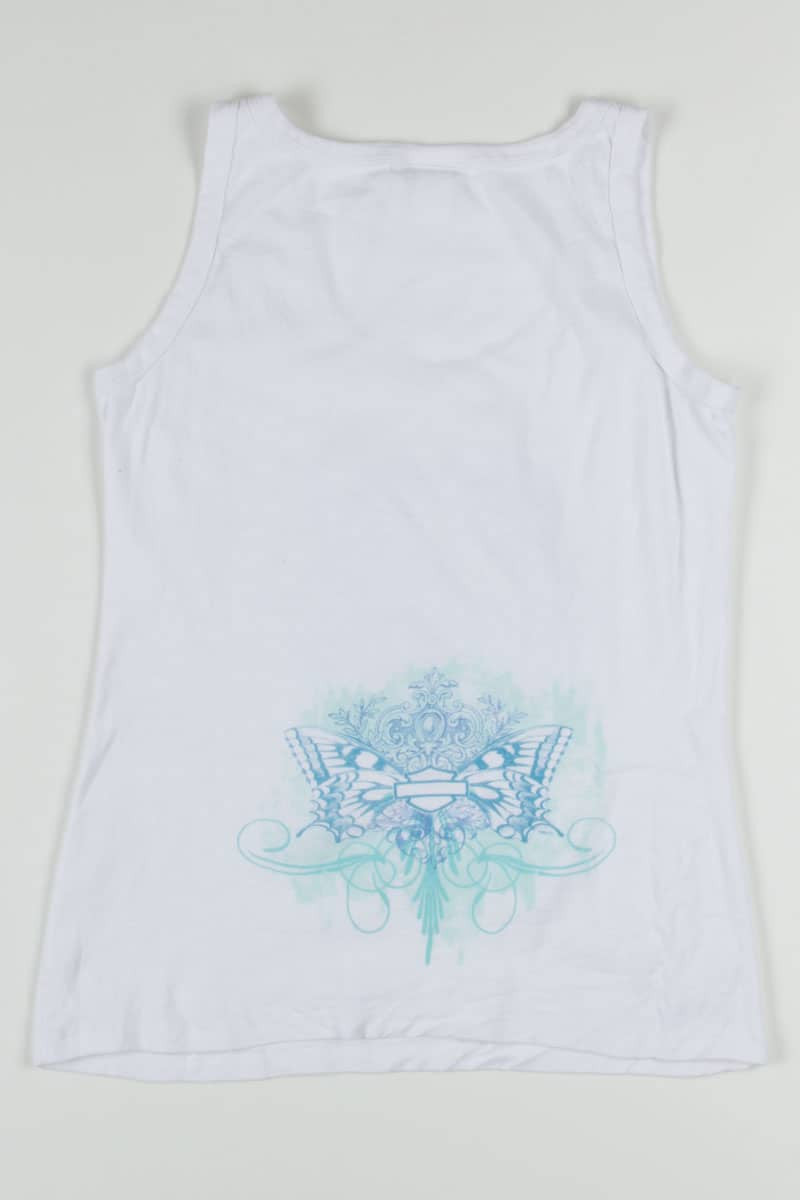 Butterfly Swirls Harley-Davidson Tank