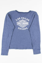Blue Las Vegas Harley-Davidson Long Sleeve T-Shirt