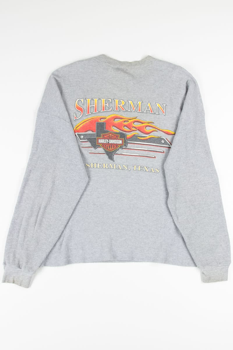 Sherman TX Thermal Harley-Davidson T-Shirt