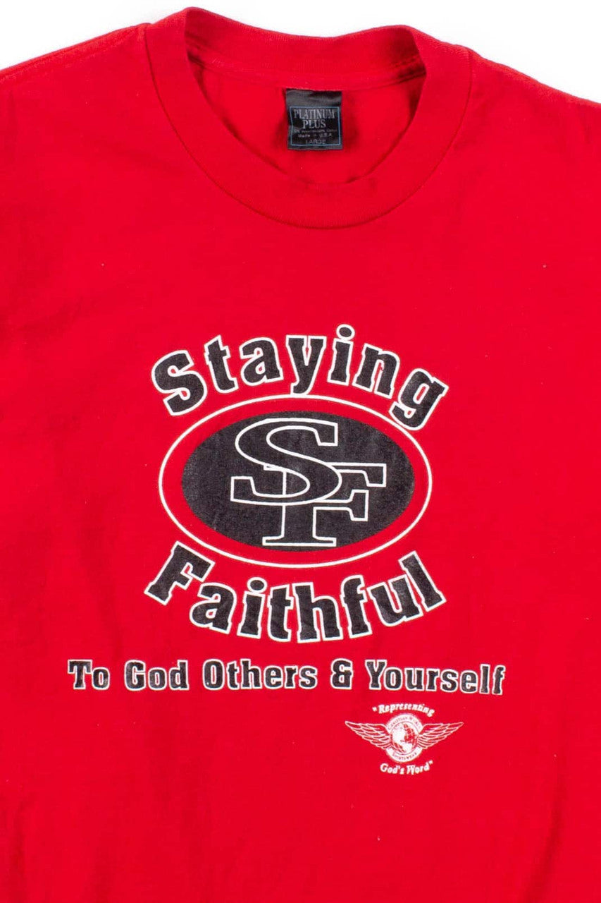 Staying Faithful Vintage T-Shirt