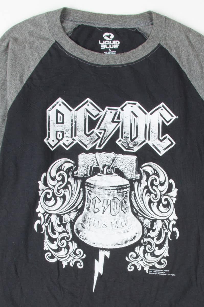 AC/DC Hells Bell Baseball T-Shirt
