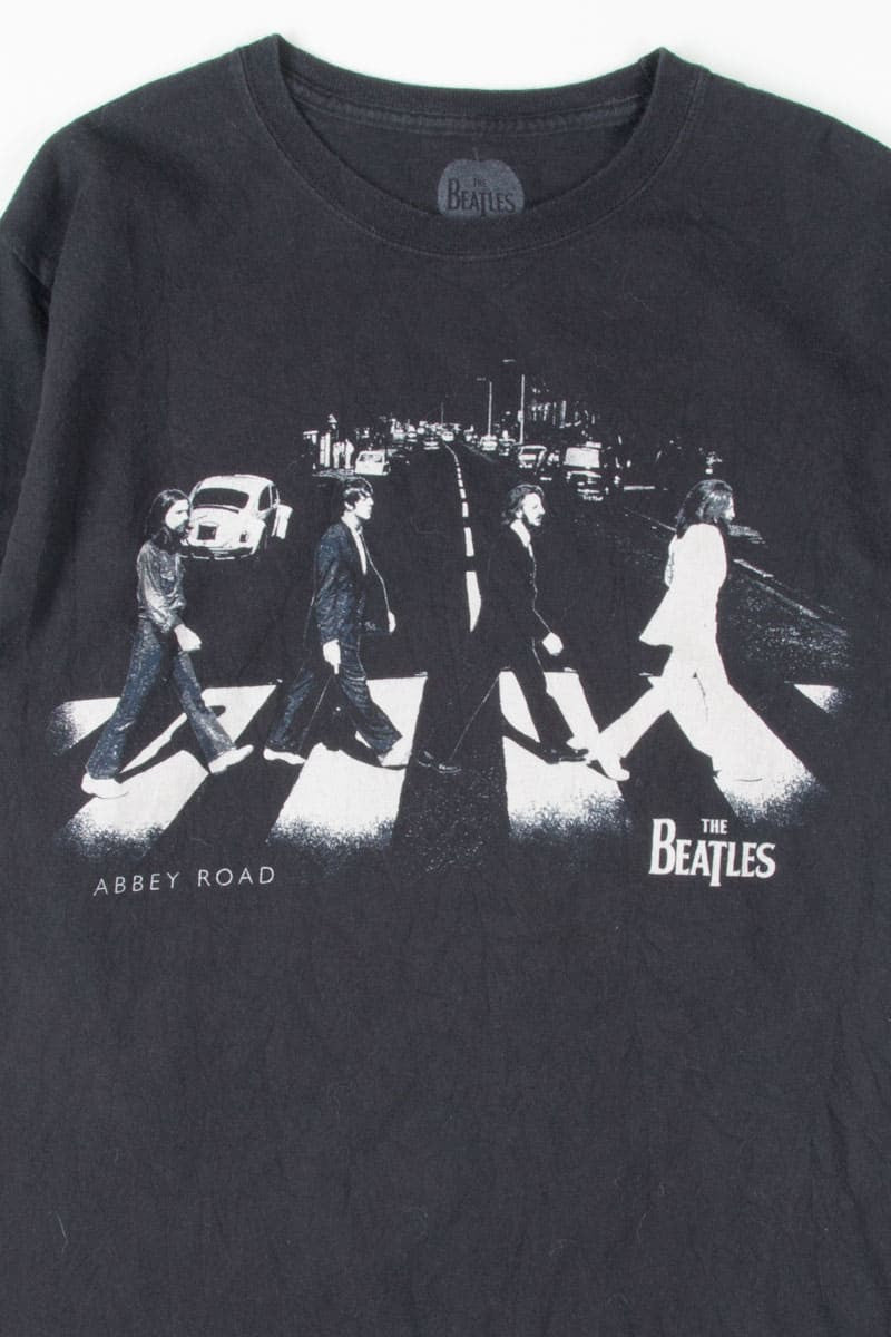 Black Beatles Abby Road T-Shirt
