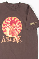 Brown Jimi Hendrix T-Shirt