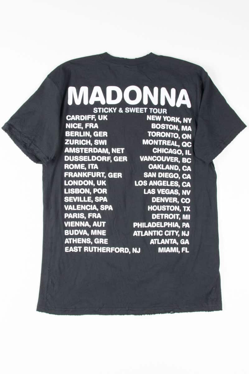 Frayed Madonna Sticky & Sweet Tour T-Shirt – Ragstock