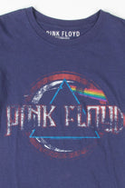 Faded Navy Pink Floyd Band T-Shirt