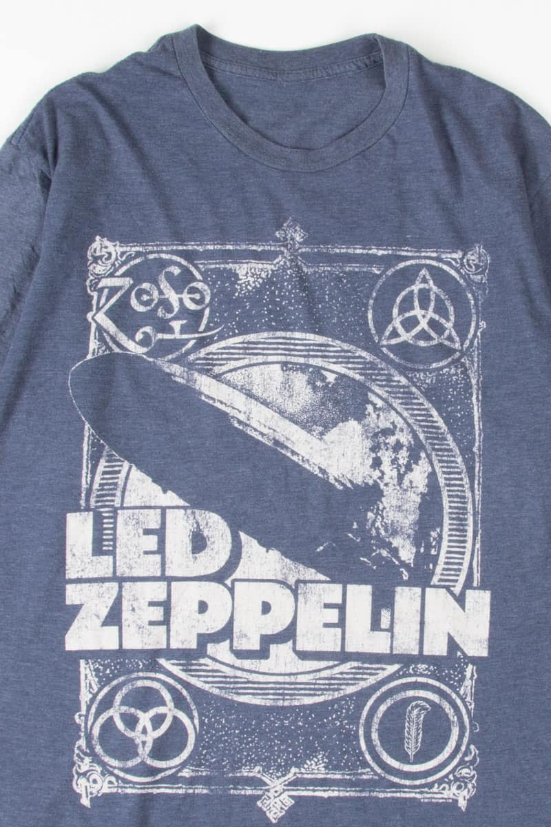 Faded Led Zeppelin Band T-Shirt