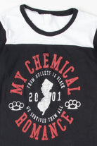 My Chemical Romance Stripe Sleeve Band T-Shirt