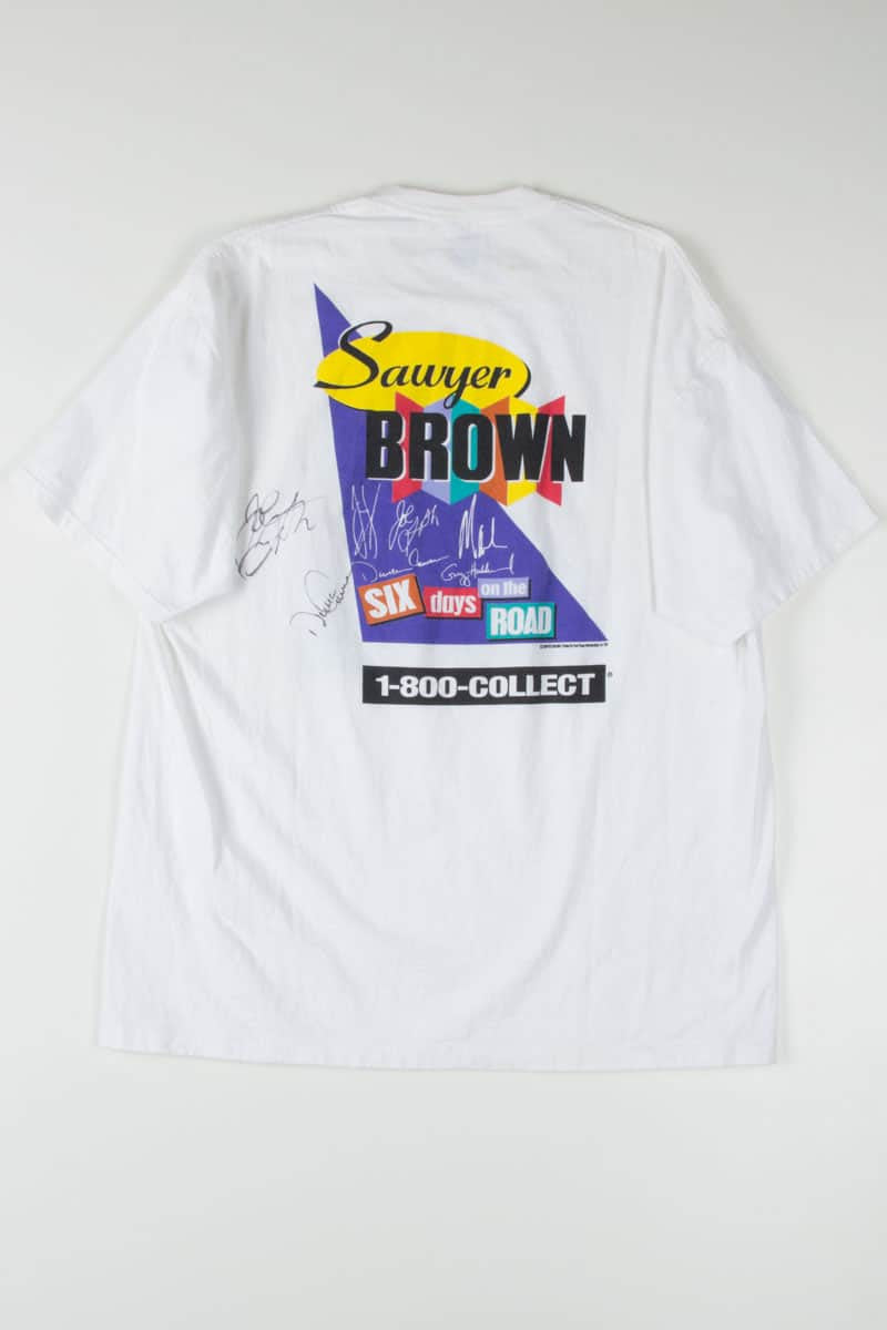 Sawyer Brown Signed Band T-Shirt
