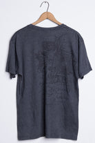 Faded Velvet Cheesy Pattern Tee