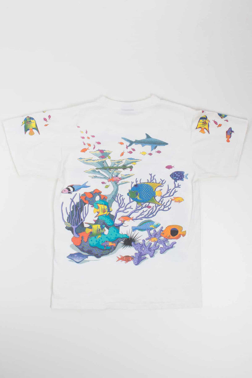 Fort Lauderdale FL Aquatic Life T-Shirt (Single-Stitch)