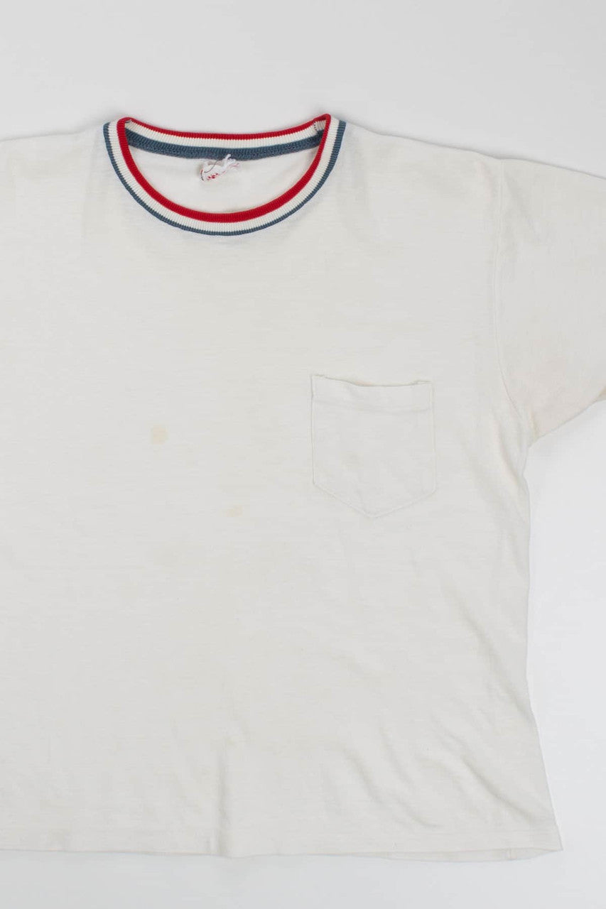Vintage Knit Ringer Tee