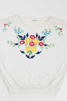 Vintage Floral Motif Shirt