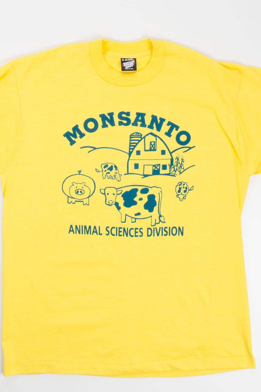 Deadstock Monsanto T-Shirt (Single Stitch)