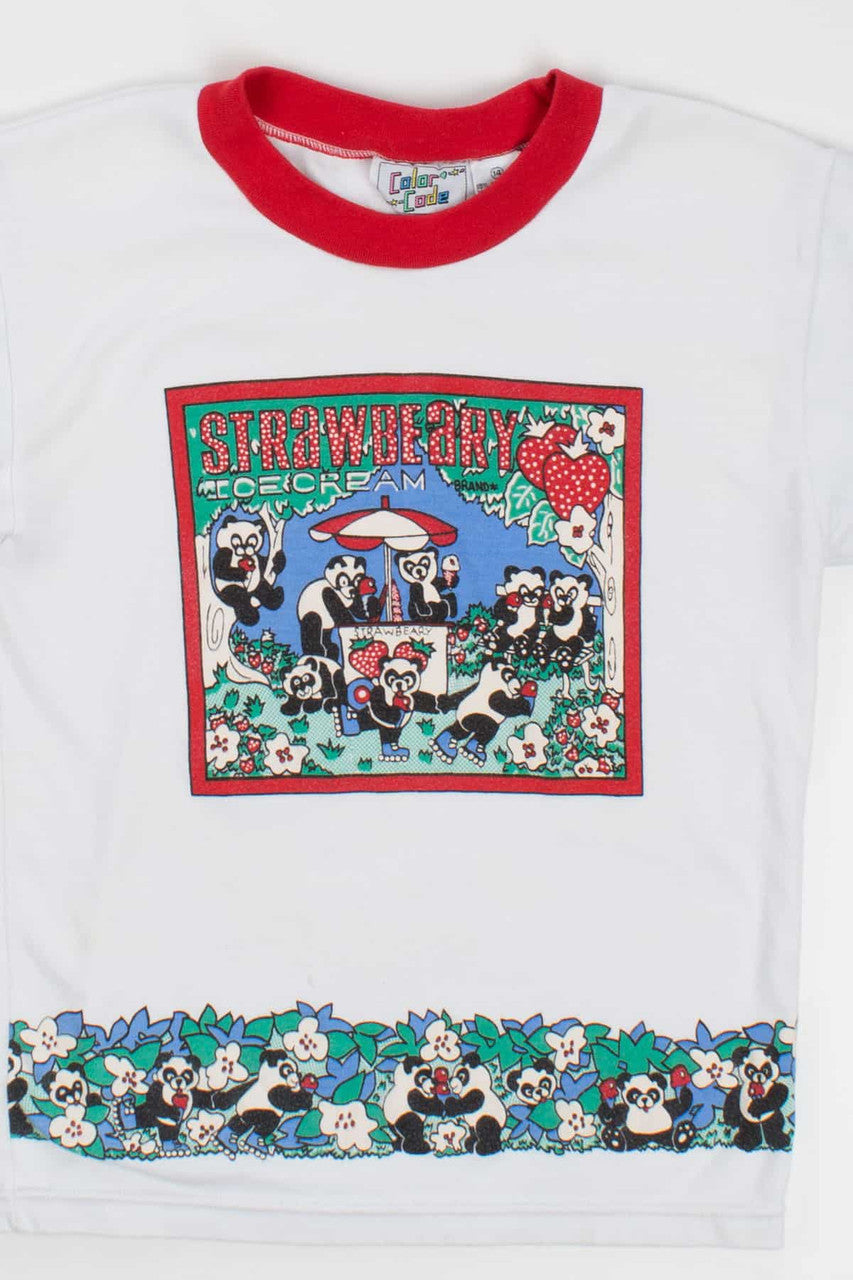 Strawberry Icecream Vintage Tee