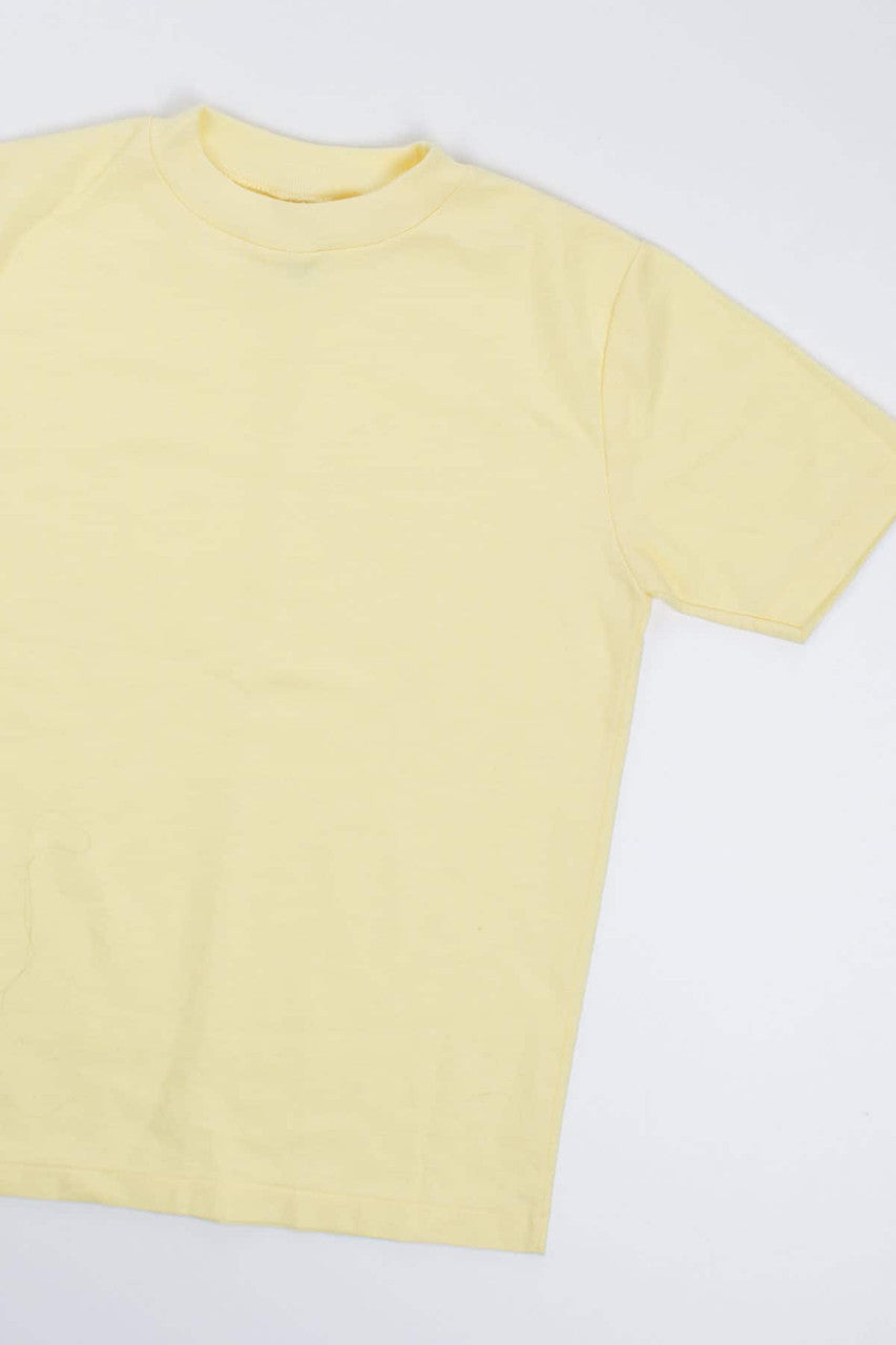 Pale Yellow Vintage T-Shirt (Single Stitch)
