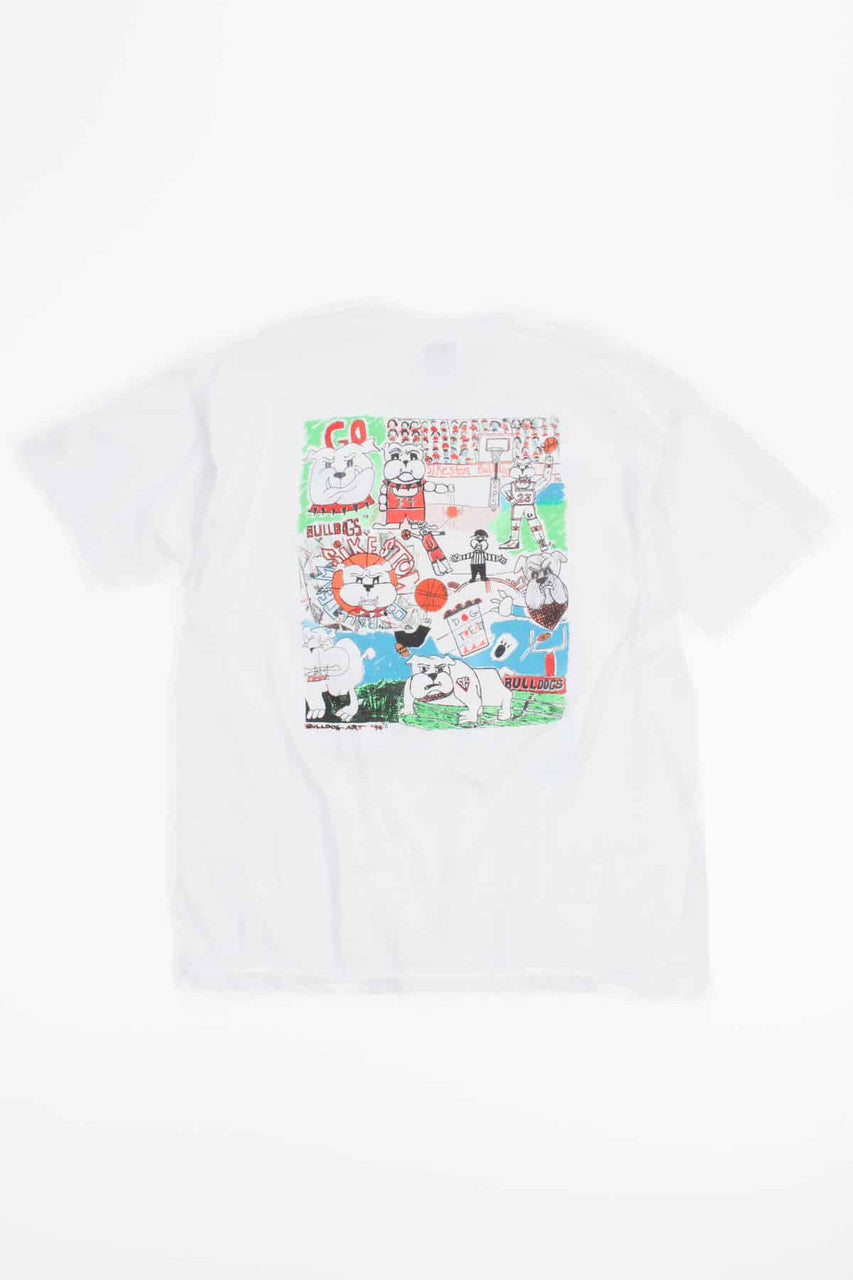 Bulldog Art '94 Vintage T-Shirt (Single Stitch)
