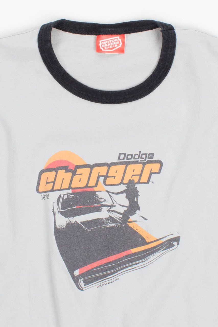 Dodge Charger 1970 Ringer Vintage T-Shirt