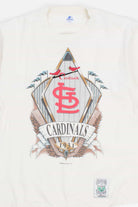 Cardinals 1993 Embroidered Vintage T-Shirt (Single Stitch)