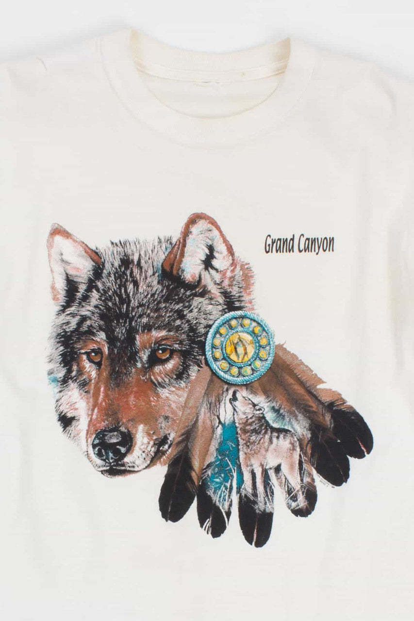 Grand Canyon Wolf Vintage T-Shirt