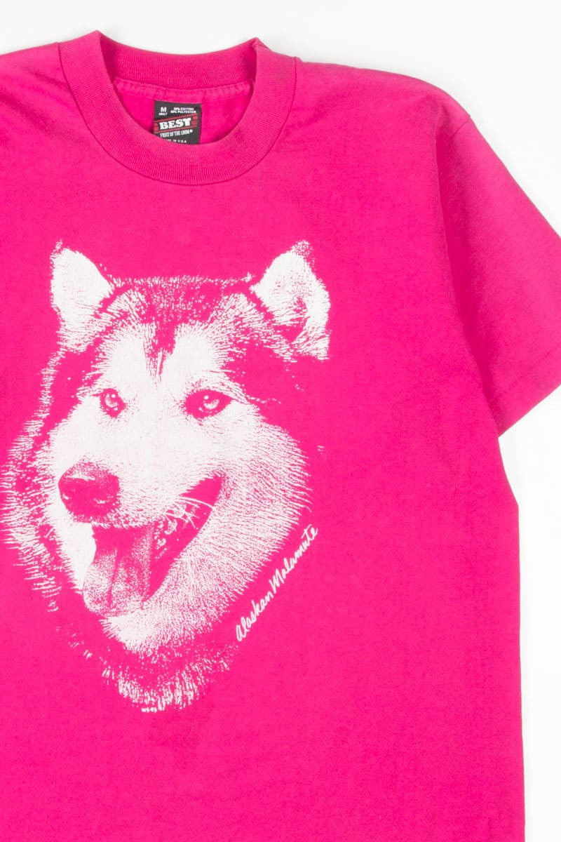 Alaskan Malamute Vintage T-Shirt (Single Stitch)
