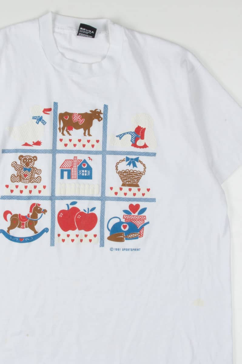 Farmhouse Vintage T-Shirt (Single Stitch)