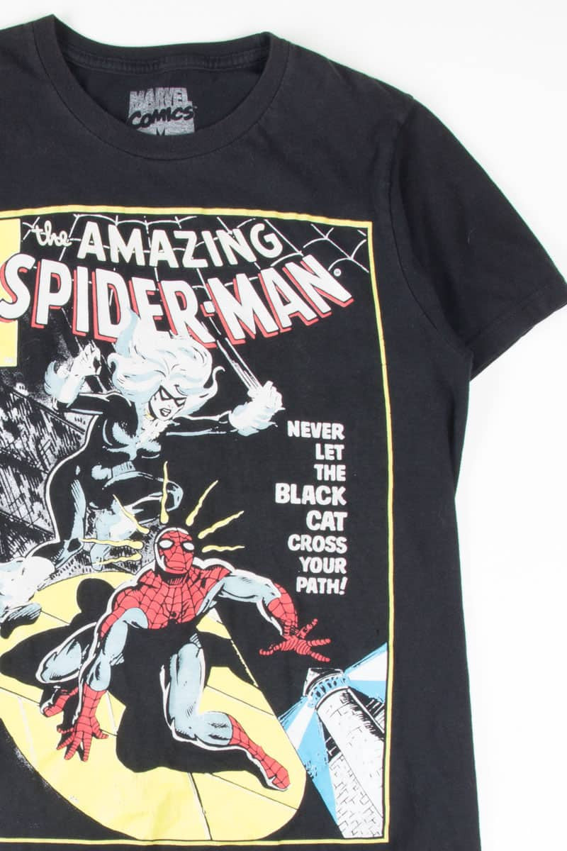 Black Cat & The Amazing Spiderman T-Shirt