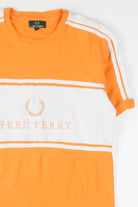 Orange Stripe Fred Perry T-Shirt
