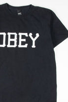Black Bold Obey T-Shirt