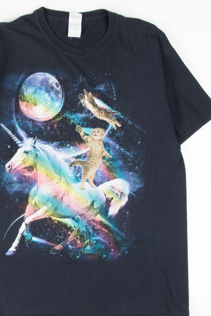 Unicorn Moon Kitties T-Shirt