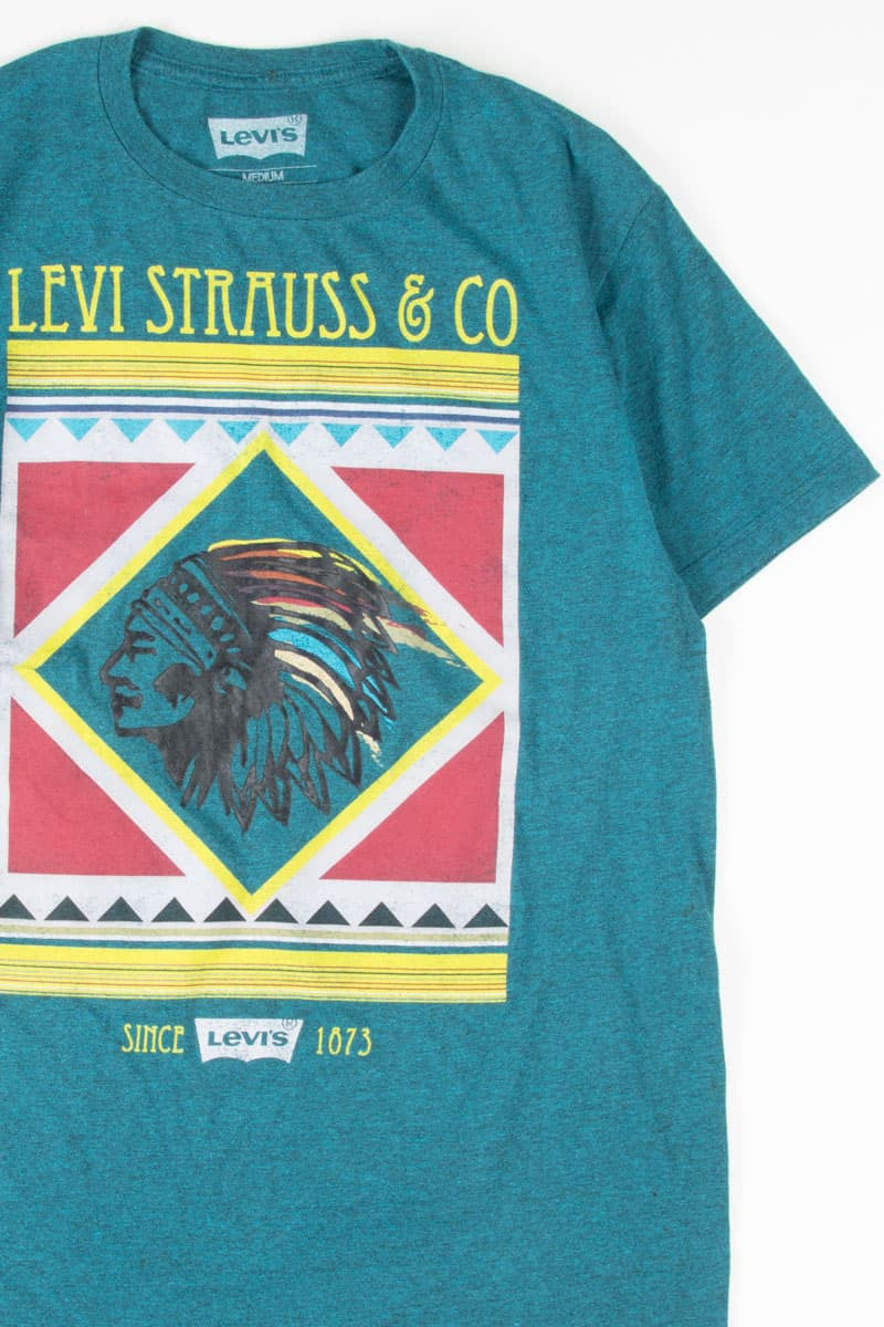 Teal Levi's Chief T-Shirt