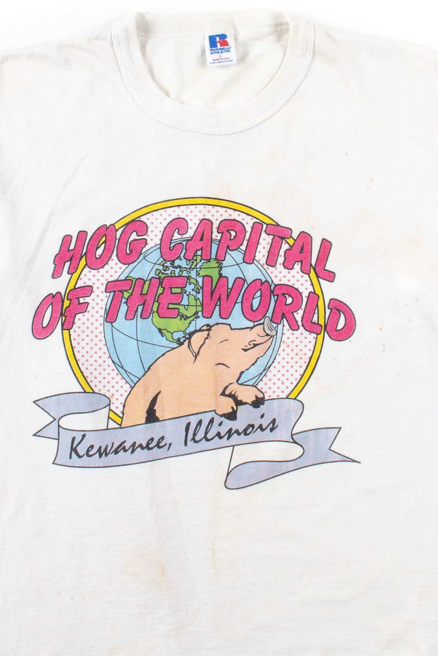 Hog Capital of the World T-Shirt (Single Stitch)
