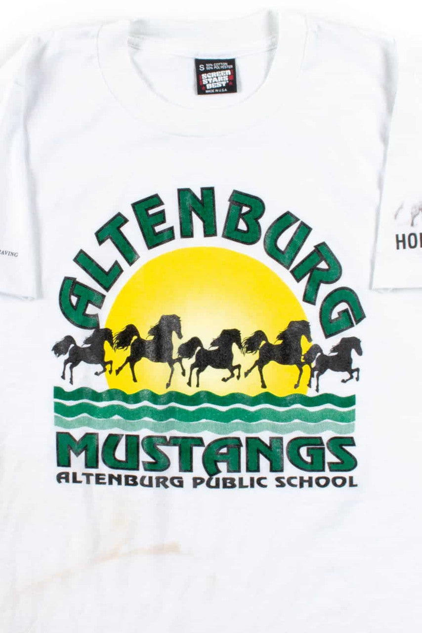 Altenburg Mustangs T-Shirt (Single Stitch)