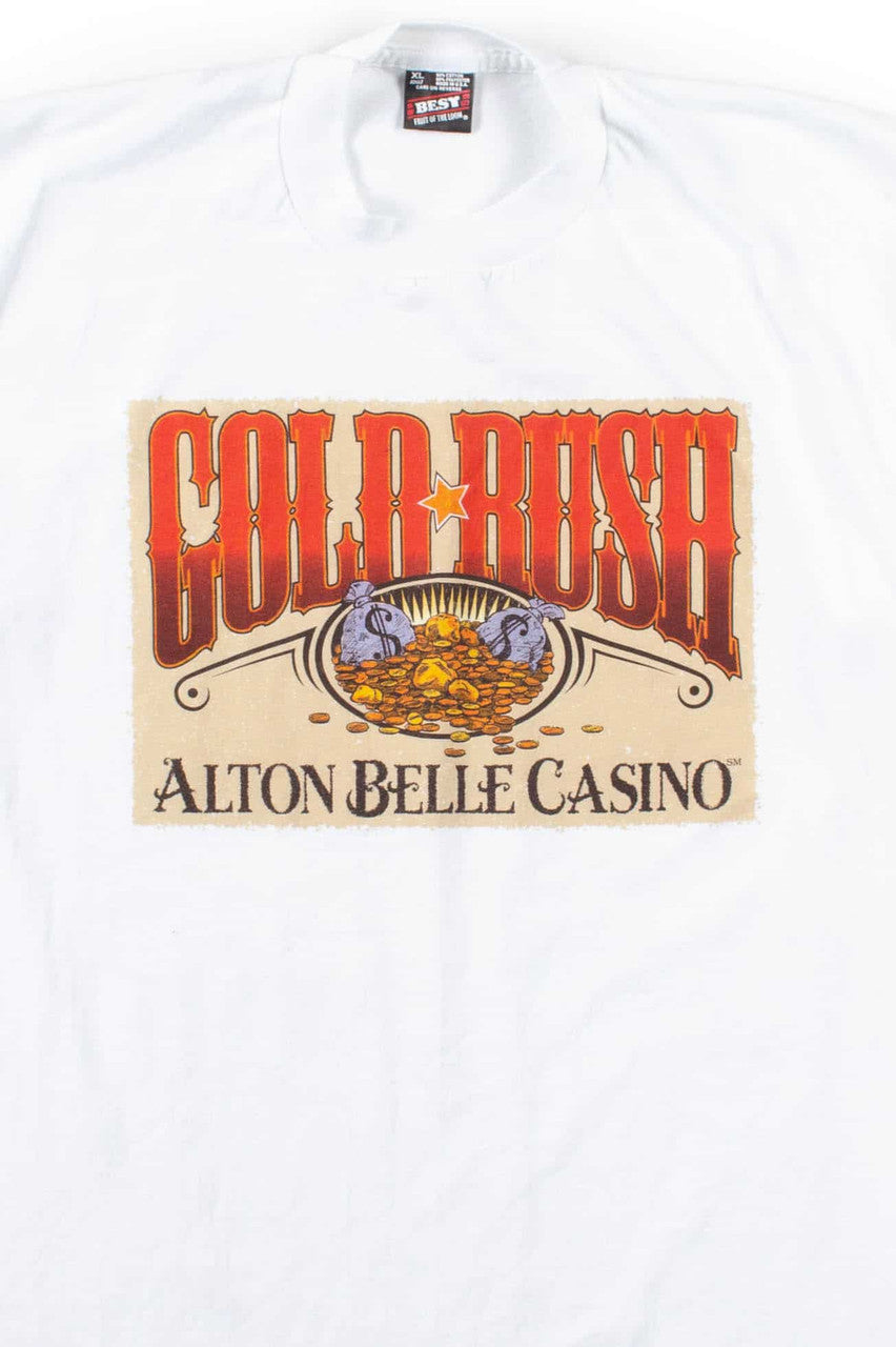 Alton Belle Casino Gold Rush T-Shirt (Single Stitch)