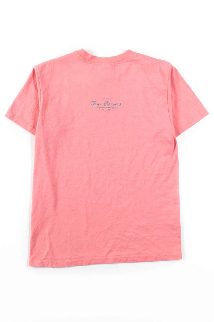Four Corners Desert Impressions T-Shirt (1996, Single Stitch)