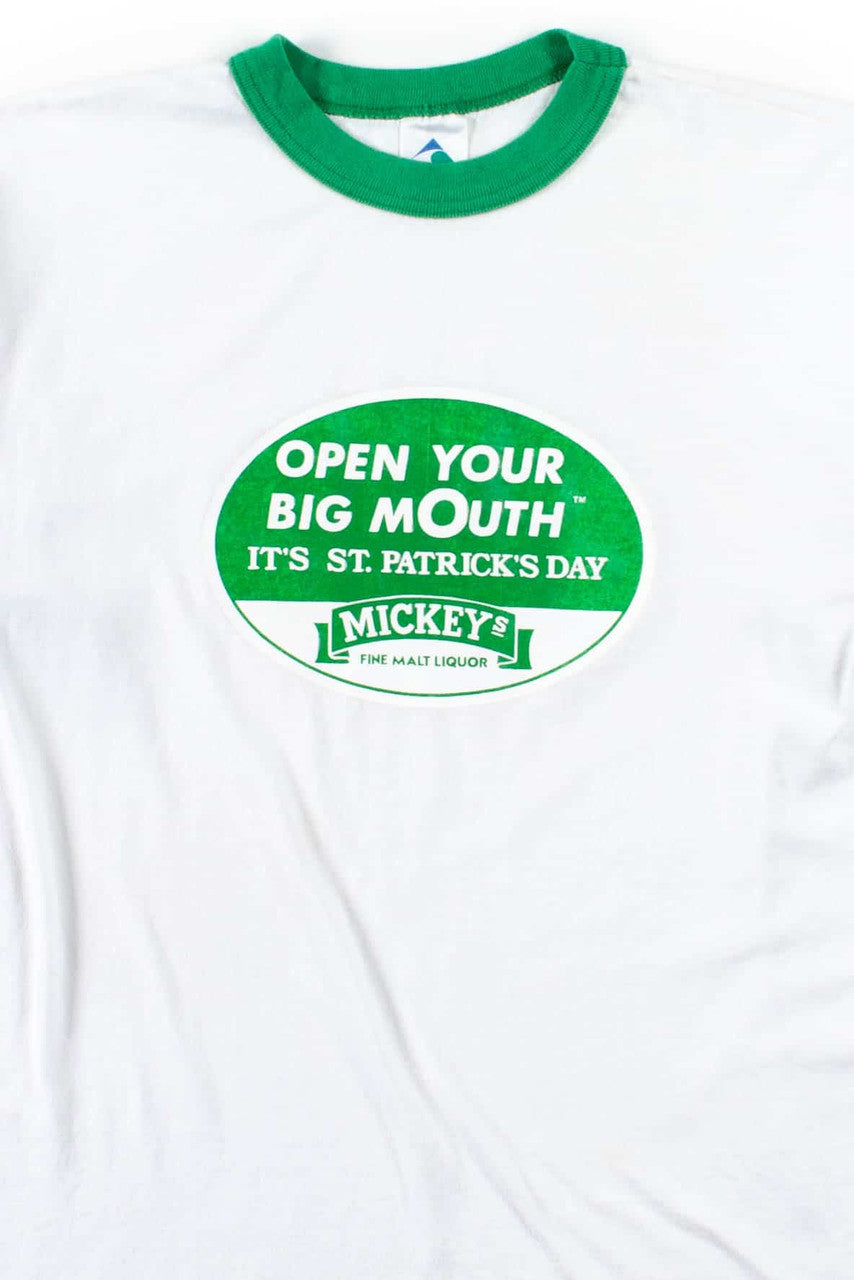 Mickey's Malt Liquor Ringer T-Shirt