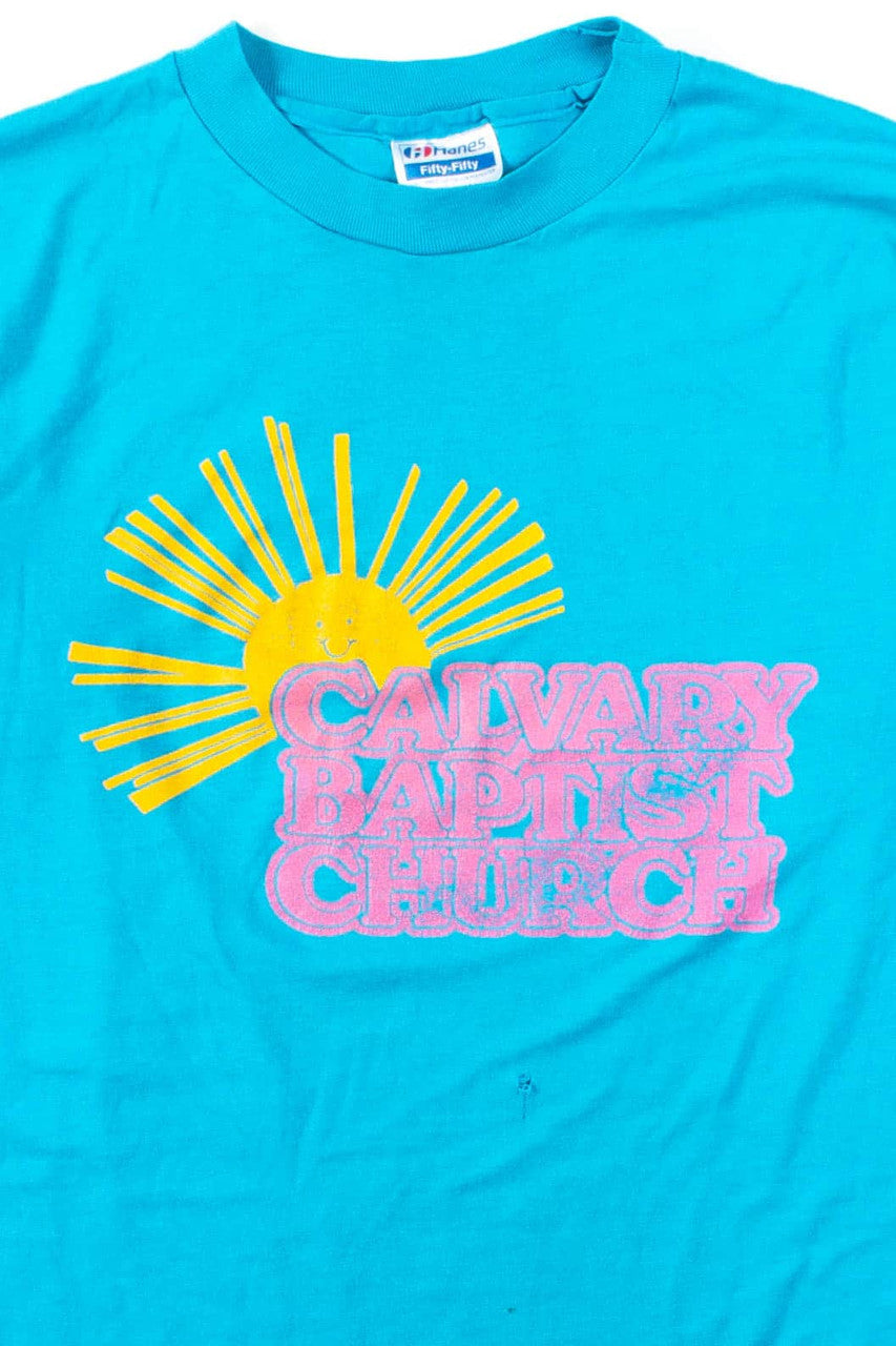 Calvary Baptist Sunrise T-Shirt (Single Stitch)